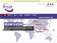 Tablet Screenshot of optilan.com