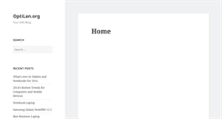 Desktop Screenshot of optilan.org